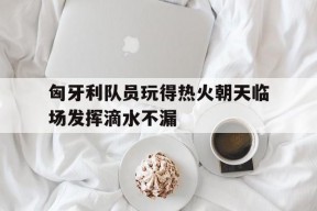华体会hth-匈牙利队员玩得热火朝天临场发挥滴水不漏的简单介绍